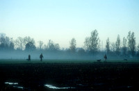 Herfstochtend jagers op pad - oktober 2004
