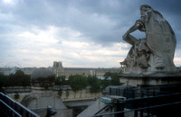 zicht over Parijs -  Parijs 2001