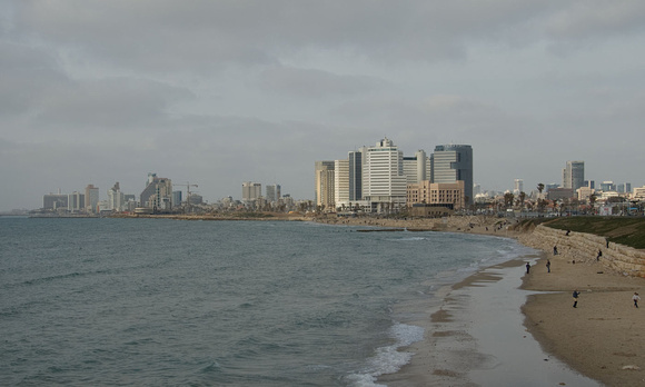 Tel Aviv  view from Jaffa